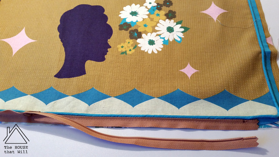 The House that Will | DIY Cushion Cover Throw Pillow with Piping Step-by-Step How to Sewing Tutorial 