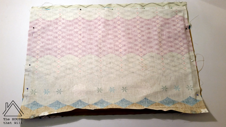 The House that Will | DIY Cushion Cover Throw Pillow with Piping Step-by-Step How to Sewing Tutorial 