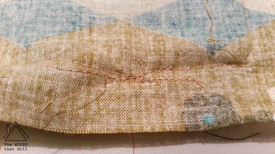 The House that Will | DIY Cushion Cover Throw Pillow with Piping Step-by-Step How to Sewing Tutorial