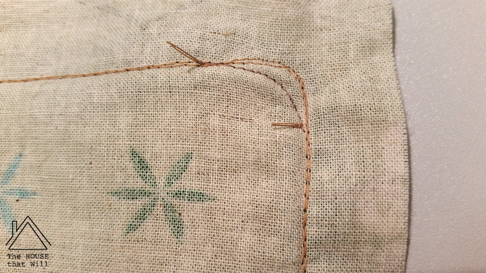 The House that Will | DIY Cushion Cover Throw Pillow with Piping Step-by-Step How to Sewing Tutorial 