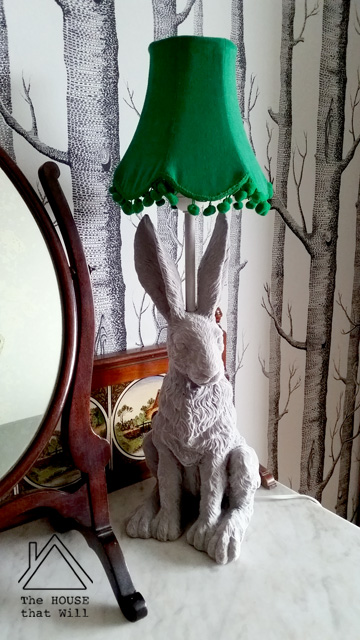The House that Will | DIY Fabric Lampshade