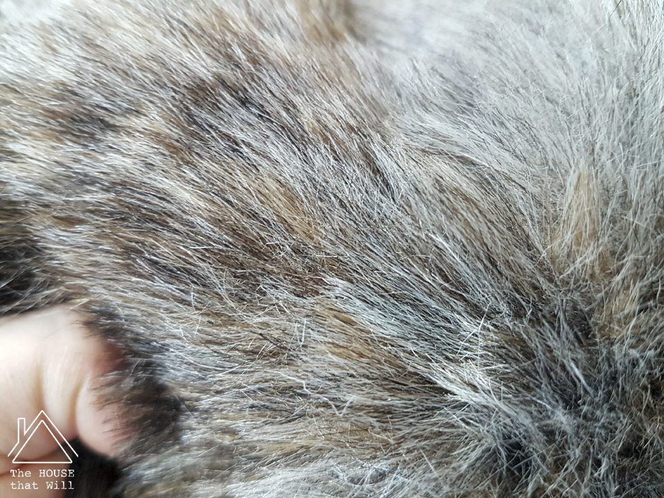 The House that Will | DIY Faux Fur Throw