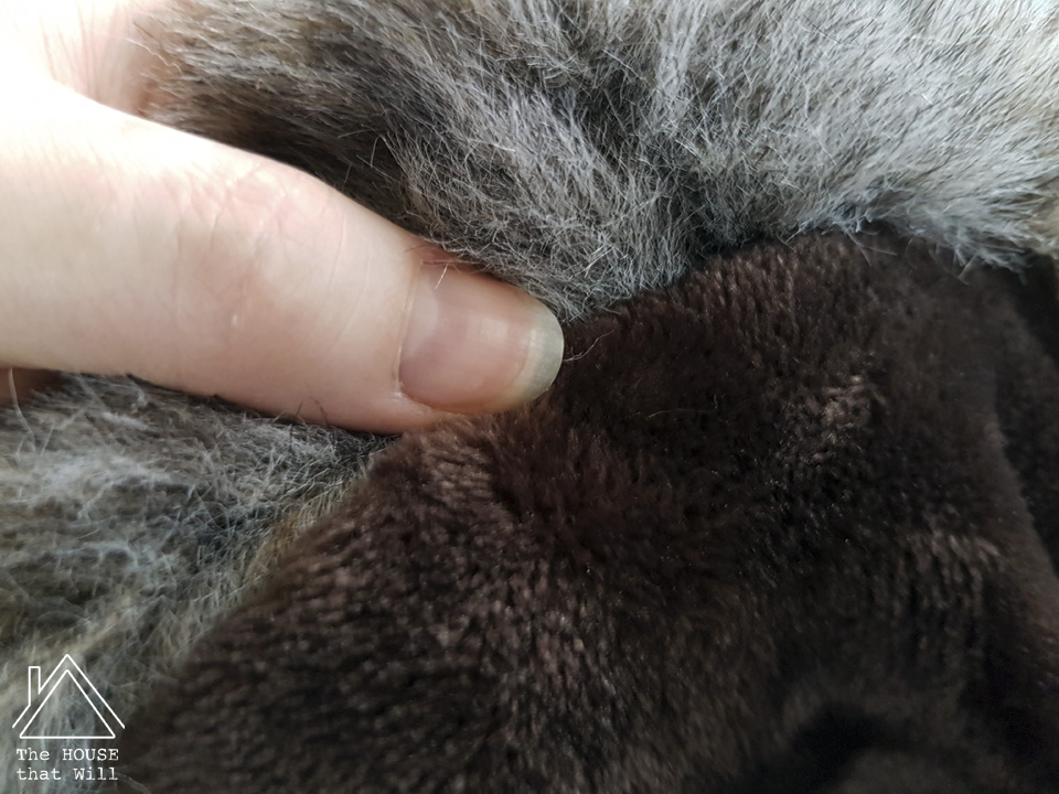 The House that Will | DIY Faux Fur Throw