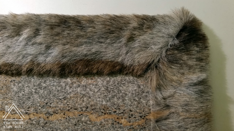 The House that Will | DIY Faux Fur Throw