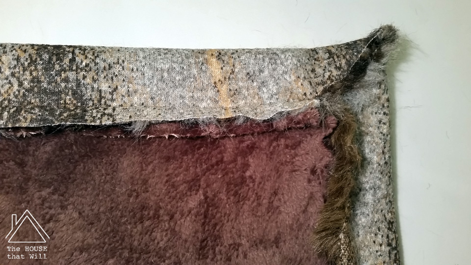 The House that Will | DIY Faux Fur Throw
