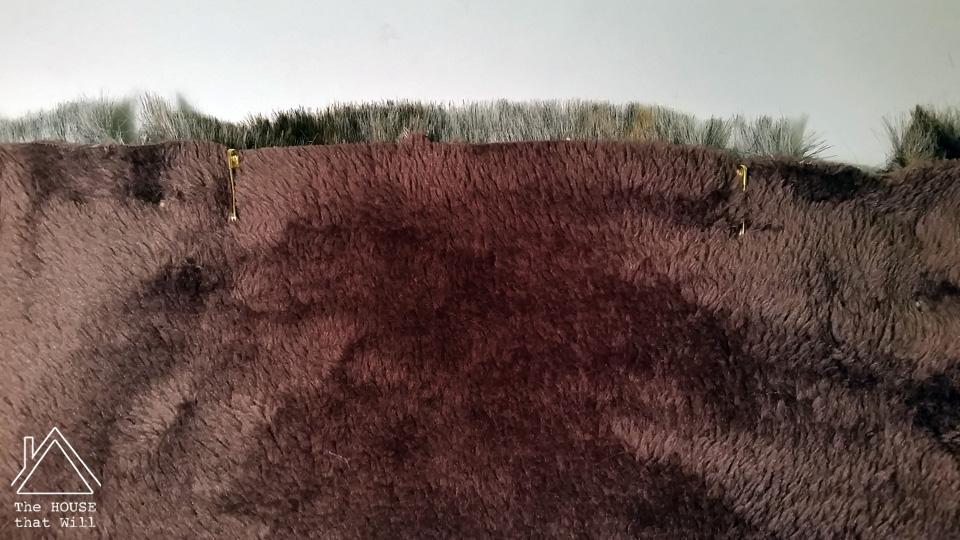 The House that Will | DIY Faux Fur Throw