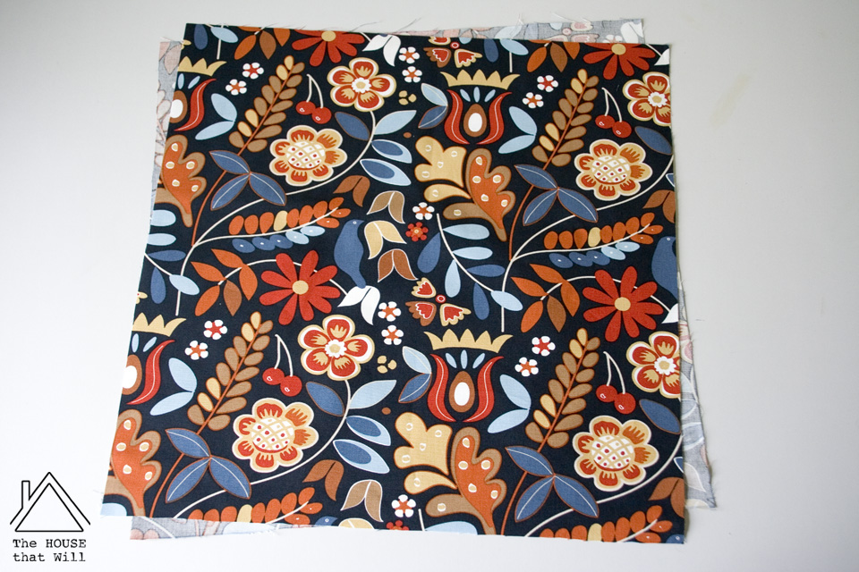 The House that Will | DIY Cushion Cover Throw Pillow with Hidden Zipper How To Sewing Tutorial