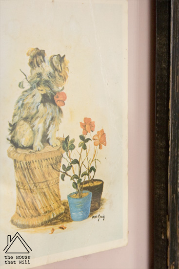 Eclectic Vintage Stencil Mural Guest Bedroom Margaret Greig Mouth Artist