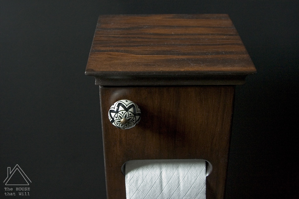 Black Gold Dark Glam Loo Powder Room Half Bath Bathroom Makeover Reveal