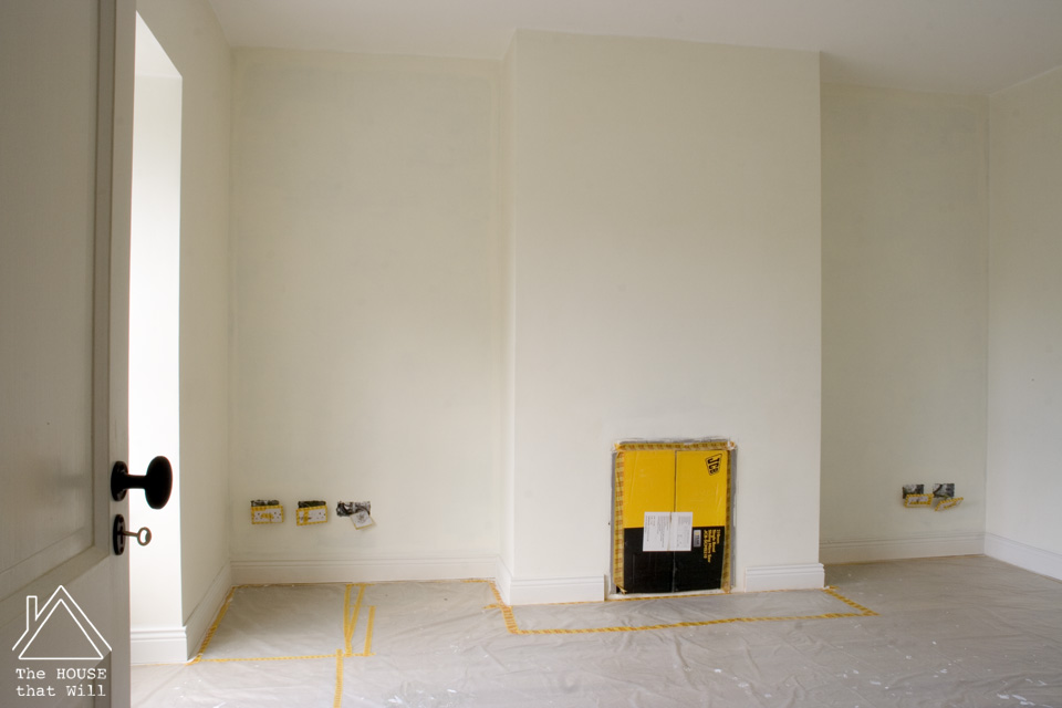 The House that Will | Sitting Room Makeover: The Optical Illusions of Paint