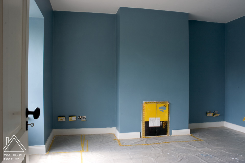 The House that Will | Sitting Room Makeover: The Optical Illusions of Paint