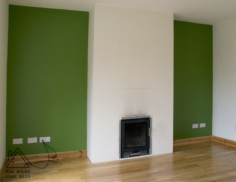 The House that Will | Sitting Room Makeover: The Optical Illusions of Paint