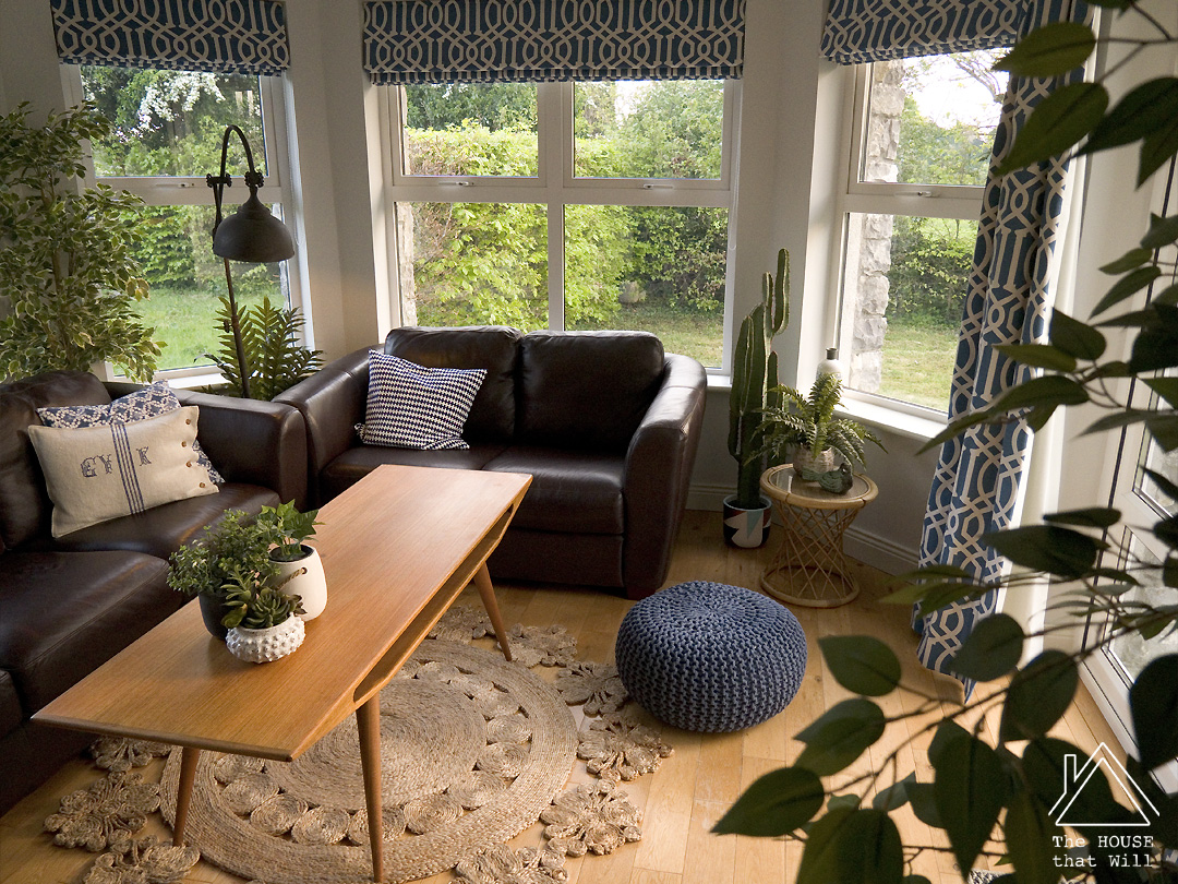 The House that Will | One Room Challenge - Sun Lounge Reveal, Spring 2017 - eclectic, mid-century modern, boho, farmhouse, steampunk, industrial