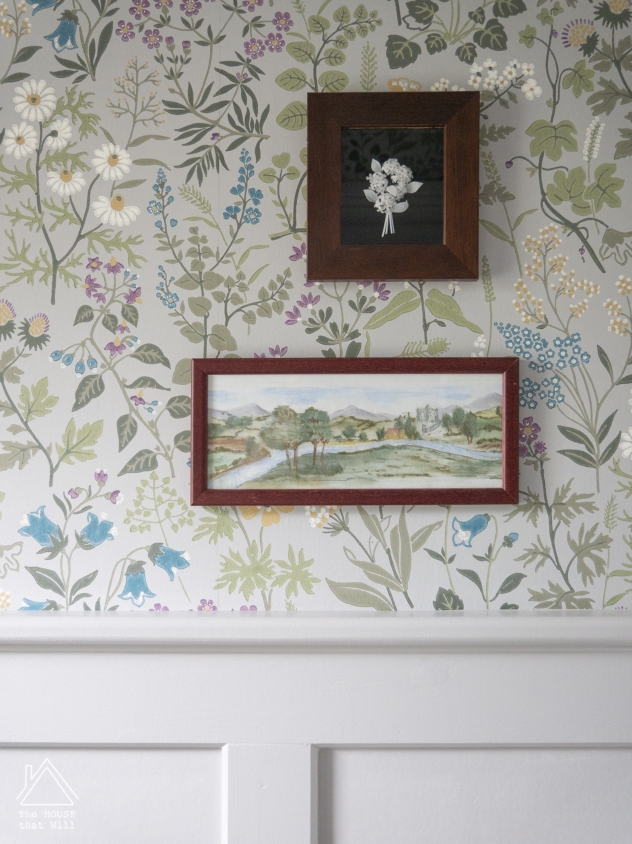The House that Will | Downstairs Loo Powder Room Half Bath Room Reveal (One Room Challenge)