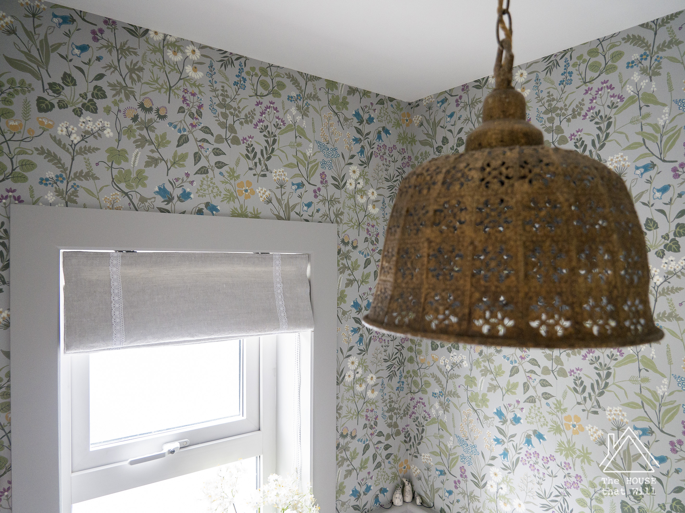 The House that Will | Downstairs Loo Powder Room Half Bath Room Reveal (One Room Challenge)