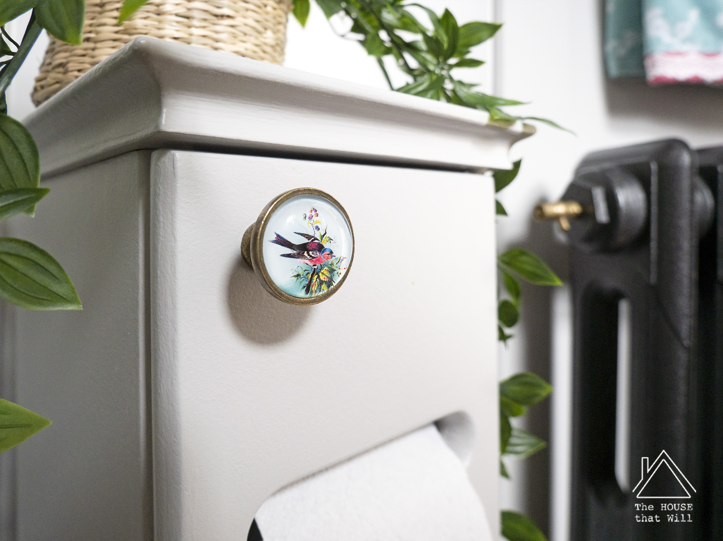 The House that Will | Downstairs Loo Powder Room Half Bath Room Reveal (One Room Challenge)