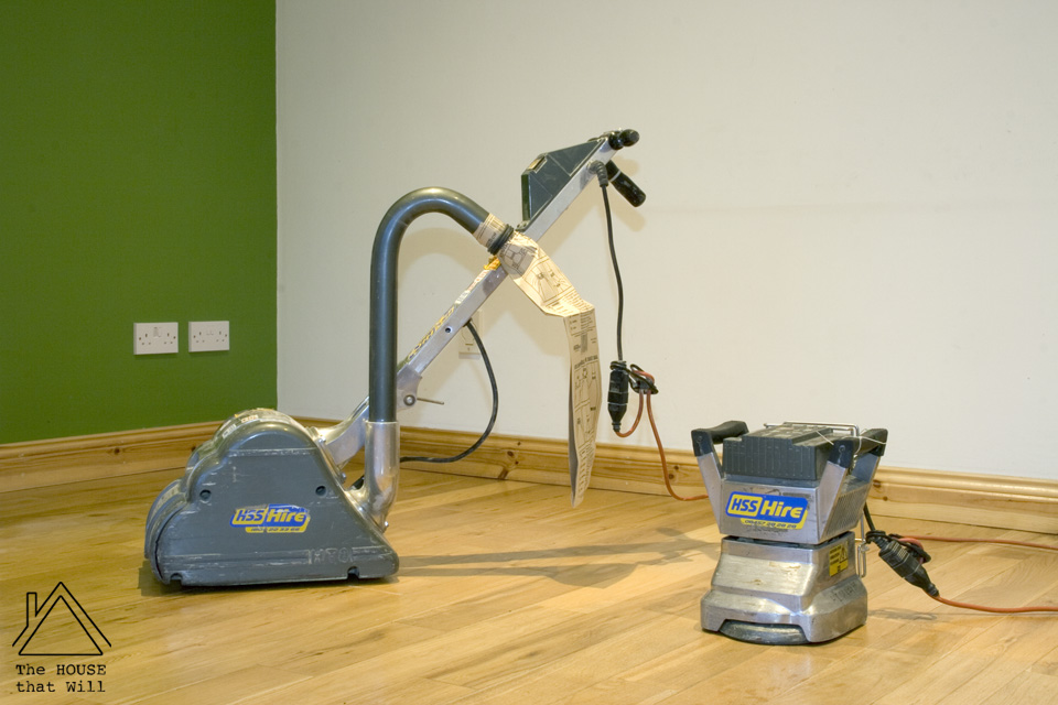 The House that Will | Refinishing a Solid Oak Hardwood Floor