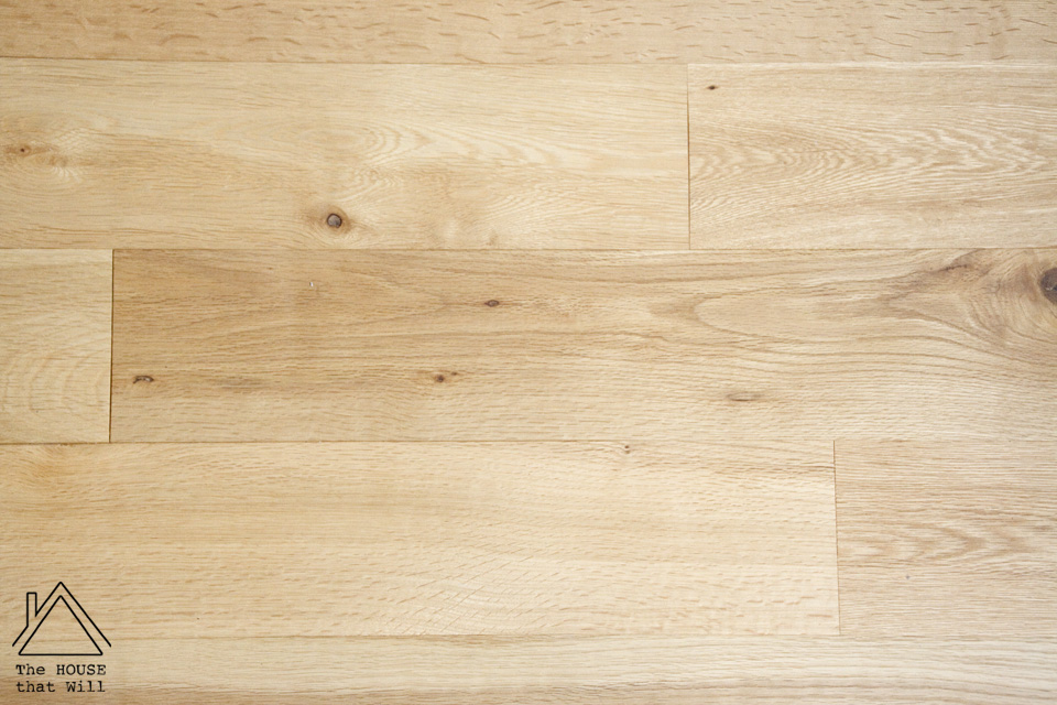 The House that Will | Refinishing a Solid Oak Hardwood Floor