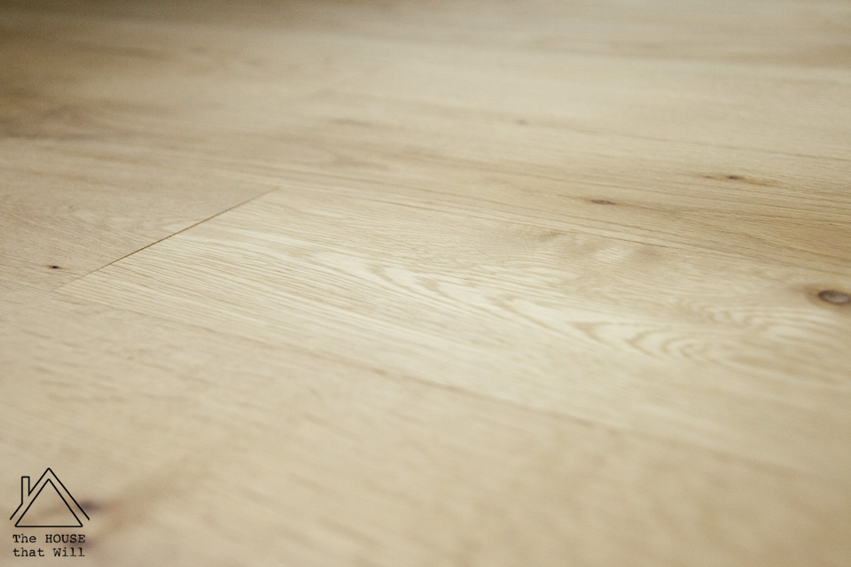 The House that Will | Refinishing a Solid Oak Hardwood Floor