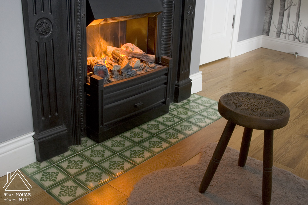 The House that Will | DIY Working Fireplace Without a Chimney (electric fire)