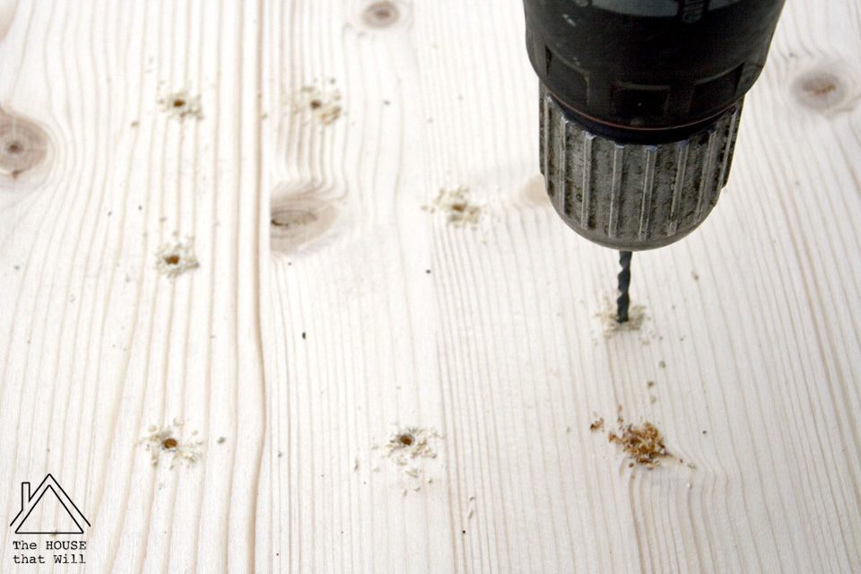 The House that Will | DIY Modern Faux Cow Hide Upholstered Bench Seat