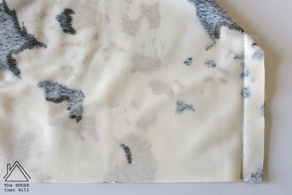 The House that Will | DIY Modern Faux Cow Hide Upholstered Bench Seat
