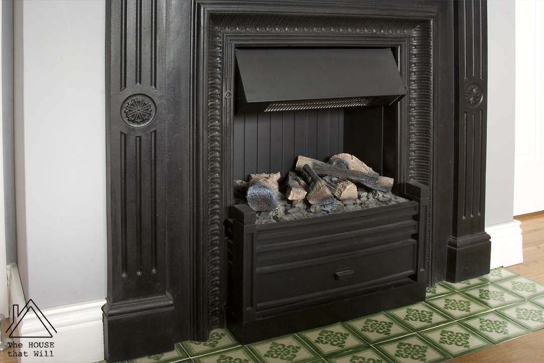 The House that Will | DIY Working Fireplace Without a Chimney (electric fire)