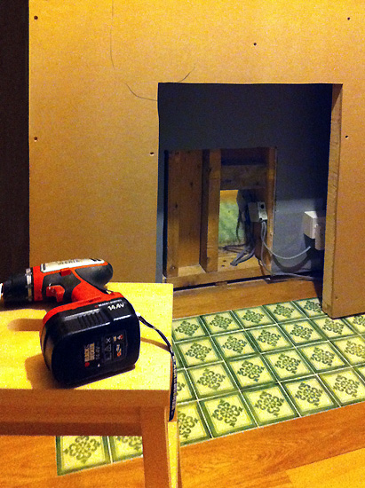 The House that Will | DIY Working Fireplace Without a Chimney (electric fire)