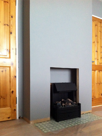 The House that Will | DIY Working Fireplace Without a Chimney (electric fire)