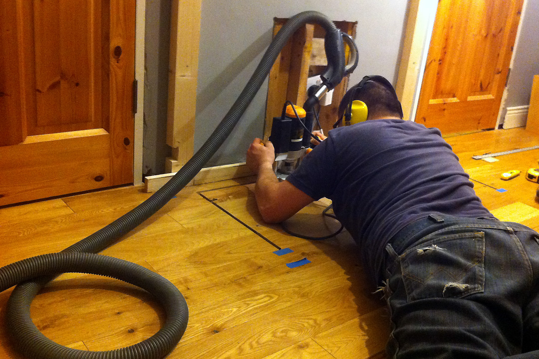 The House that Will | DIY Working Fireplace Without a Chimney (electric fire)