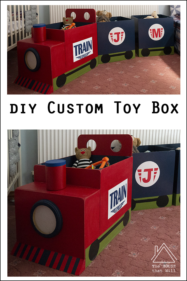 The House that Will | DIY Custom Toy Box