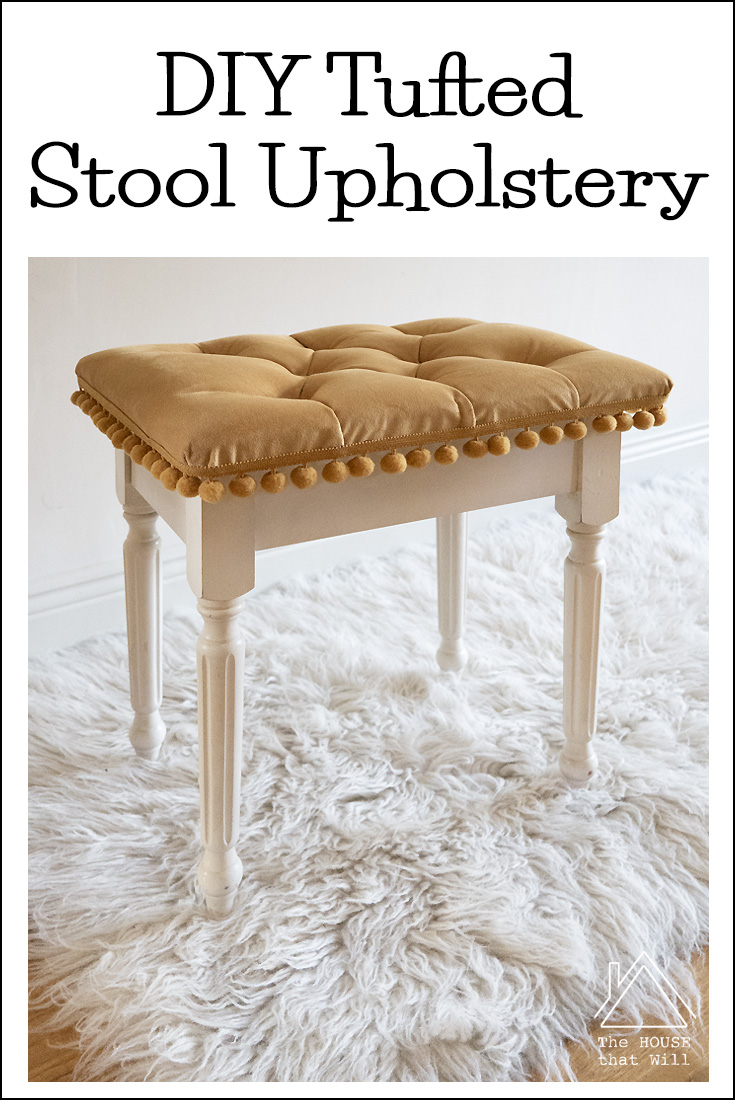 18 tufted stool pin