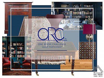One Room Challenge: Library (Week 1)