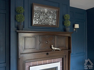 One Room Challenge: Library Reveal