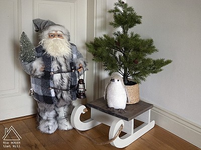 DIY Sled Ornament