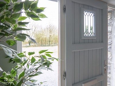 DIY Leaded & Etched Glass Window